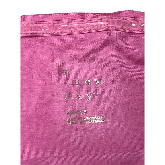 A New Day - Women's Slim Fit Ruched Tube Top Pink - XXS - Picture 12 of 14